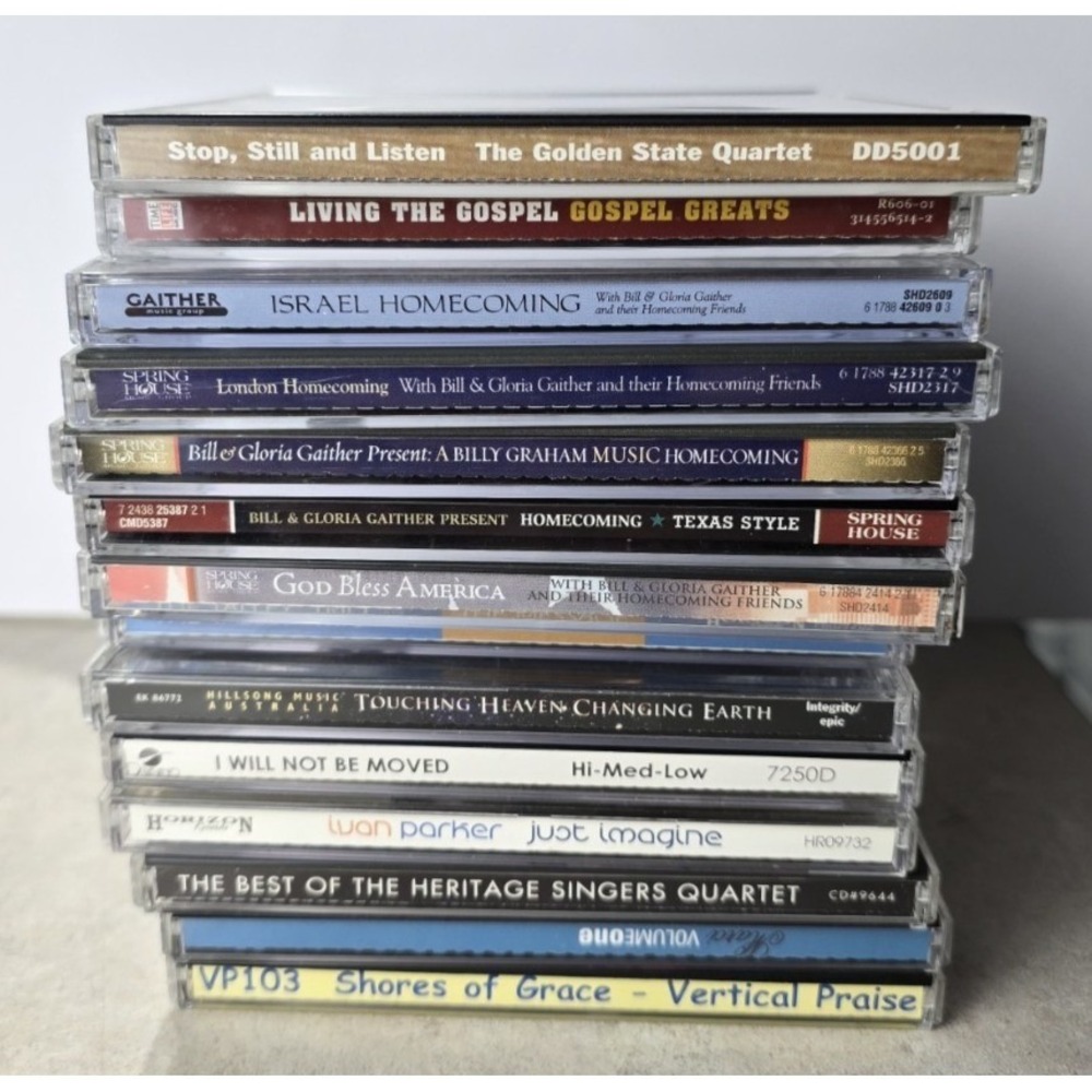 Lot of 14 Gospel Contemporary Christian Music CDs Worship Praise Various Artists